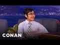 Child Prodigy Tanishq Abraham's Hilarious Science Jokes - CONAN on TBS Child Prodigy Tanishq Abraham's Hilarious Science Jokes - CONAN on TBS