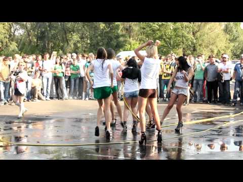 Конкурс мокрые майки Car'n'Girl 2011 ч.1