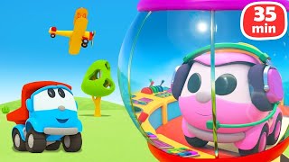 Çizgi Film Küçük Kamyon Leo Ile En Eğlenceli Bölümler Bebek Videoları