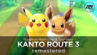 Kanto Route 3 Remastered Pokémon Heart D & Soul Silver