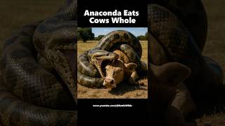 Anaconda Eats Cows Whole The Ultimate Predator 2