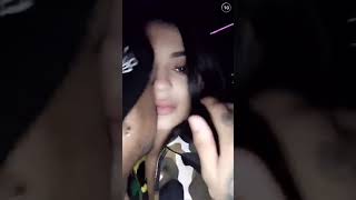 Tyga Kissing And Grapping Kylies