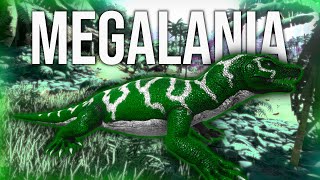 Megalania Jak Oswoić? -Ark Survival Evolved