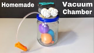 How to Make Vacuum Chamber - Mini Electric Vacuum Pump - Simple Way