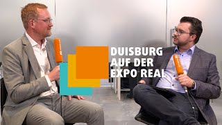 Duisburg Auf Der Expo Real 2023 Interview Mit Michael Rüscher Stadt Duisburg