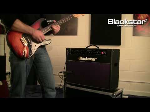 Demonstration of the New Blackstar HT-60 Stage 2x12" combo from the Blackstar HT-Venue Series.