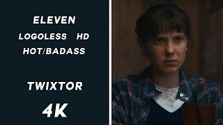 Eleven Stranger Things S3-4 Twixtor Scene Pack 4K Hotbad