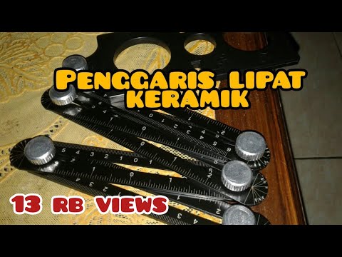 penggaris lipat keramik