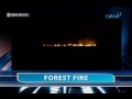 Saksi: Forest fire, sumiklab sa paanan ng Bulkang Mayon