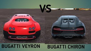 Bugatti Veyron Vs Bugatti Chiron Ucds