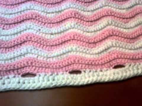 Crochet Ripple Baby Blanket - YouTube