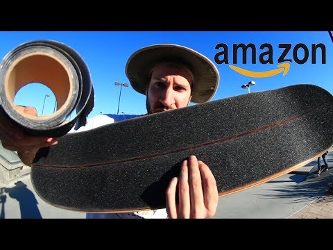 AMAZON FAKE ANTI-SLIP SAFTEY GRIPTAPE | CHEAP SKATES EP 11