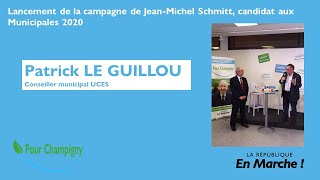 Intervention de Patrick Le Guillou, conseiller municipal UCES