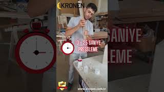 Kronen Hızlı Yapıştırıcı Test Ediyoruz Kırılma Noktasına Dikkat