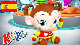 Canciones Infantiles | Cinco monitos parte 2 | Dibujos Animados para Niños | KiiYii