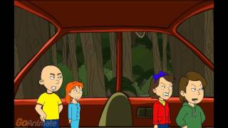 Caillou Misbehaves On The Way To Minions Movie It Is Cartoon Snippet