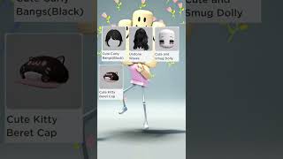 ROBLOX CHEAP OUTFIT IDEA MATCHING CAT 🐈 #shorts