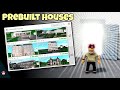 Touring All Prebuilt Houses In Bloxburg!