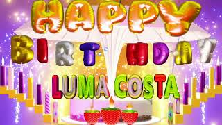 Luma Costa happy birthday to you | happy birthday song - Luma Costa #wisheslife