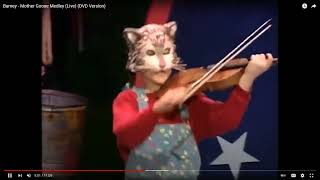 Rachel From Barneys Big Surprise 1998 Playing To I Wish, I Wish, With All My Heart On Her Fiddle