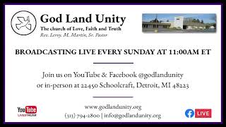 God Land Unity Church Sunday Service, January 15th, 2023