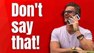 Actual Live Sales Call Sales Training