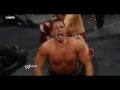 Justin Roberts gets choked out by Daniel Bryan.