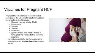 Cic Study Group Pregnant Healthcare Personnel