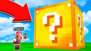 Minecraft ITA - NON APRIRE IL LUCKY BLOCK GIGANTE!!