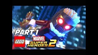 LEGO Marvel Super Heroes 2 Walkthrough Part 1 - Guardians of the Galaxy