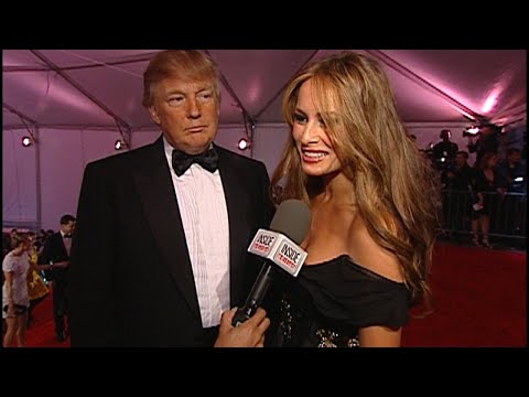 Melania Trump Once Showed Off Engagement Ring on Met Gala Red Carpet