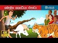 ටයිගර් එනවා | There Comes Tiger Story  in Sinhala | @SinhalaFairyTales