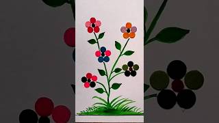 Flowers With Bindi