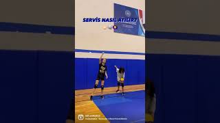 Servis Nasıl Atılır?  #netvoleybol #voleybol #volleyball #short #short #youtube 