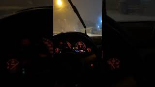 Araba Snap|Bmw 320|Gece|Kar| Yanlama