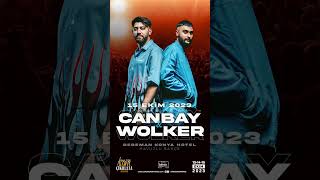 Canbay & Wolker 15 Ekim 2023, Pazar Günü 3. Konya Kahve Ve Çikolata Festivalinde.
