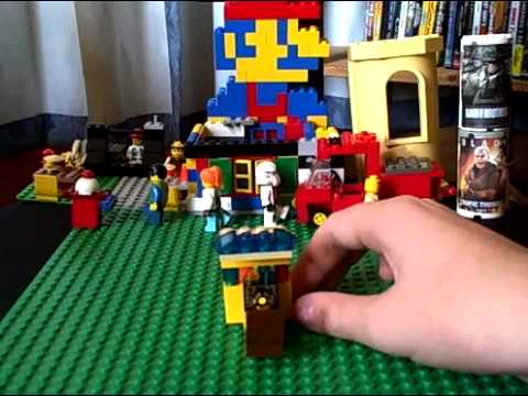 how to make a working lego arcade machine
