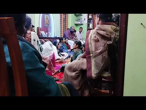 ആങ്ങളയുടെ വീട്ടിൽ ഇന്നലെ നടത്തിയ പ്രാത്ഥനയോഗം 👌# Happy #Jolly'slifestyel🎉i