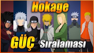 HOKAGE GÜÇ SIRALAMASI! | Naruto Shippuden Türkçe!