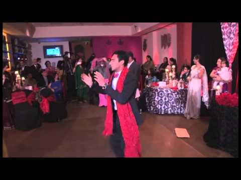 funny indian wedding dance act
