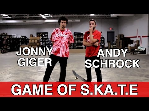 Andy Schrock vs. Jonny Giger Game of S.K.A.T.E