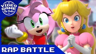 Princess Peach Vs Amy Rose Video Game Rap Battle