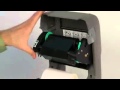 Datamax E Class Mark III - How to load Labels and Ribbons, Change Platten Roller and Print Head
