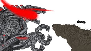 Dc2Godzilla Mechagodzilla Vs Doug