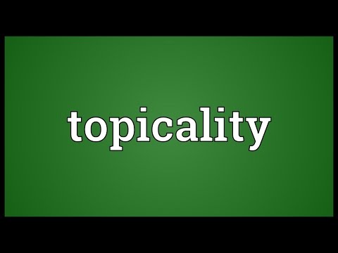 Header of topicality