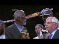 LeBron James Receives the 2012 Finals MVP