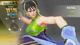Chun Li Mirror Match Battle Lounge