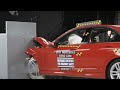 Video 2012 Mercedes C class small overlap test