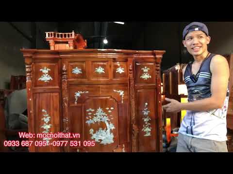 Tủ thờ gỗ tự nhiên giá rẻ chỉ 3.800.000 vnđ