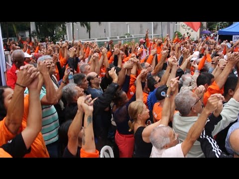 Ato Nacional Unificado FNP e FUP, no Rio de Janeiro, em Defesa dos Participantes da Petros